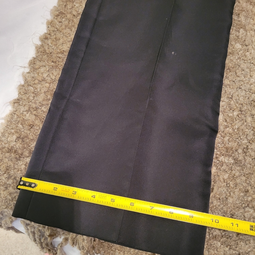 Harold's 100% Silk Black Dress Pants Women's Size 0 Career Office Trousers - Picture 9 of 11